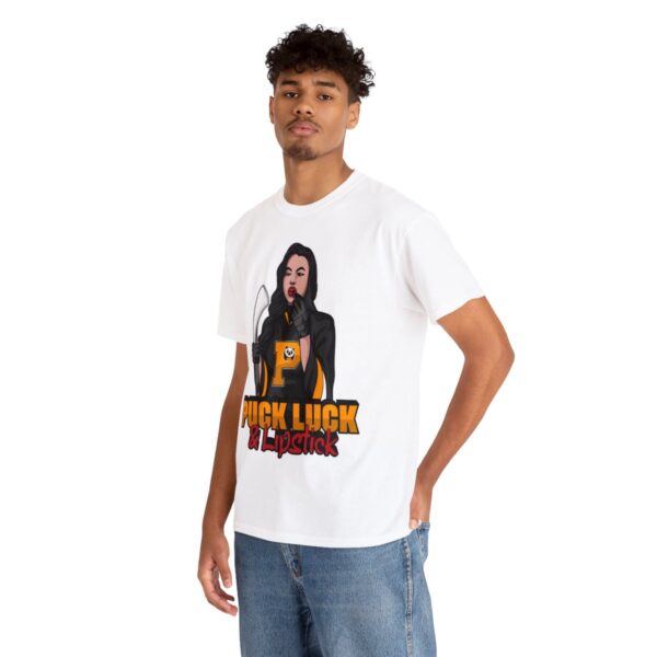 "Puck Luck & Lipstick" - T shirt (Lexi) - Image 18