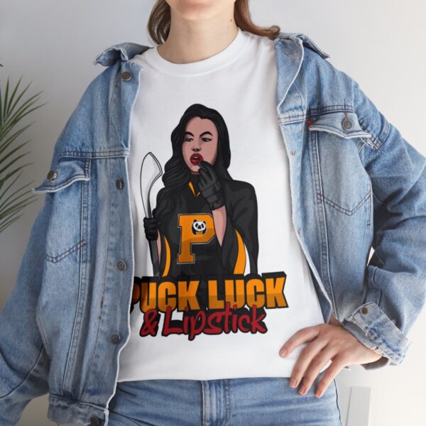 "Puck Luck & Lipstick" - T shirt (Lexi) - Image 21