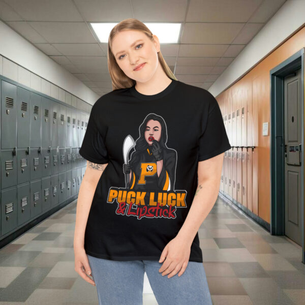 "Puck Luck & Lipstick" - T shirt (Lexi) - Image 40