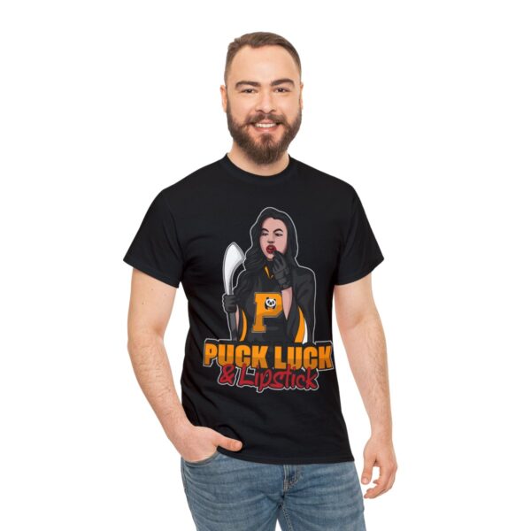 "Puck Luck & Lipstick" - T shirt (Lexi) - Image 41