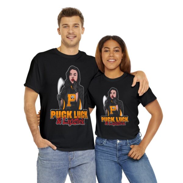 "Puck Luck & Lipstick" - T shirt (Lexi) - Image 46