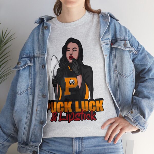 "Puck Luck & Lipstick" - T shirt (Lexi) - Image 33