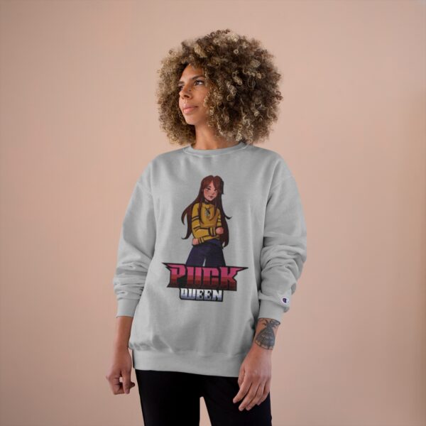 "Puck Queen" - Champion Sweatshirt - (OG Design) - Image 12