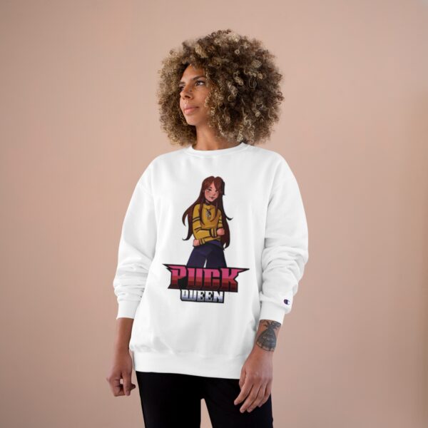 "Puck Queen" - Champion Sweatshirt - (OG Design) - Image 8