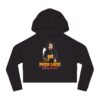 "Puck Luck & Lipstick" - Hooded Crop - (Lexi) - Image 4